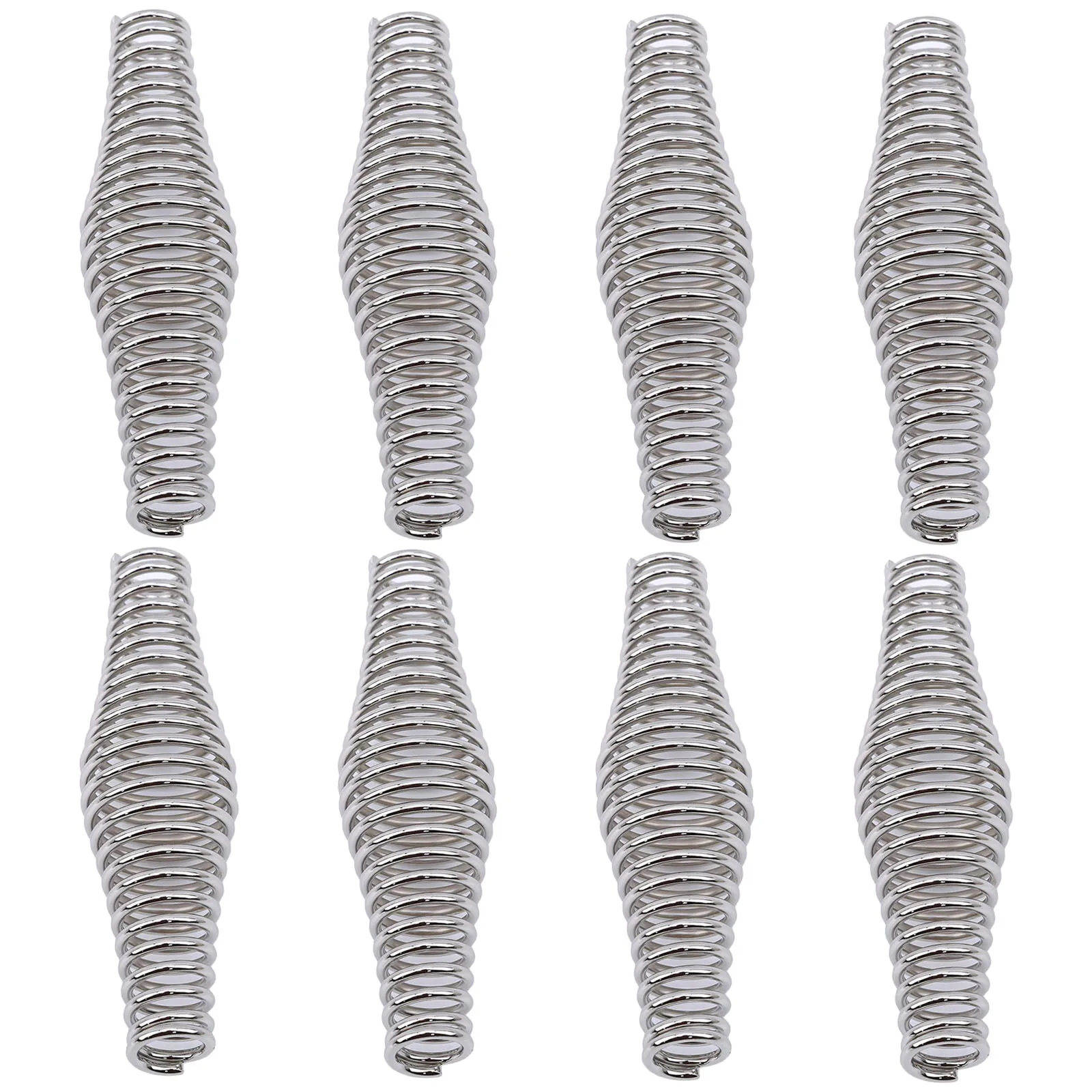 Spring Steel Handle 4/8Pcs 11cm*3.2cm Fireplace Door Handle Barbecue Grill Basket Spring Replacement Accessories