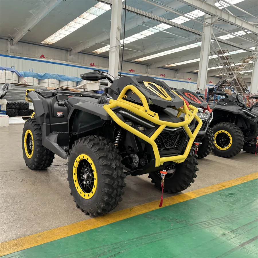 2025 New ATV 1000cc 4X4 Electric Start Gas Petrol Buggy Sport Farm UTV Off Road Quad Bike ATV