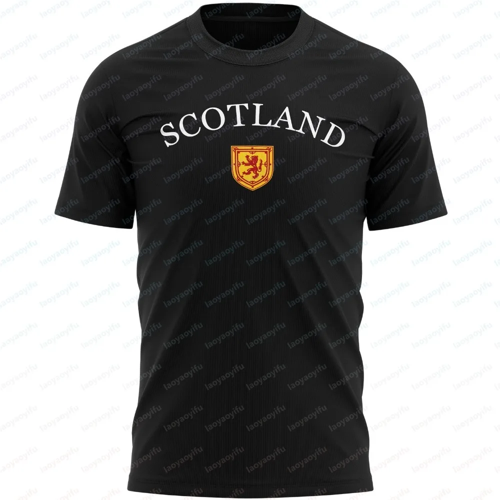 Scottish Patriotic Vintage Summer Football T-Shirt
