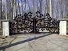 Factory Wholesale Iron Gate Design With Galvanized Sheet Wrought Iron Gate Iron Gates 5