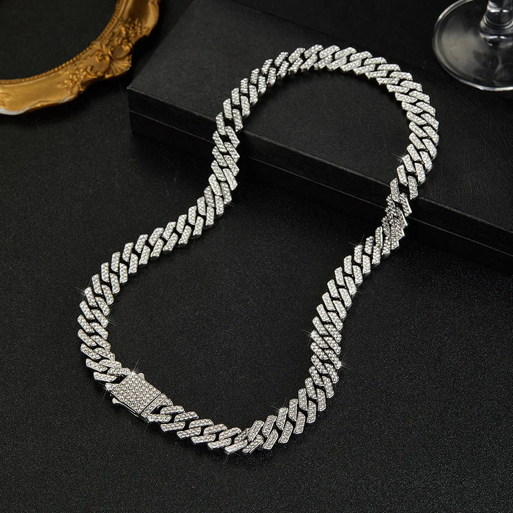 10way combination necklace＆wallet chain Bundle Necklace & Wallet Chain Combo - Silver/Black Daytona