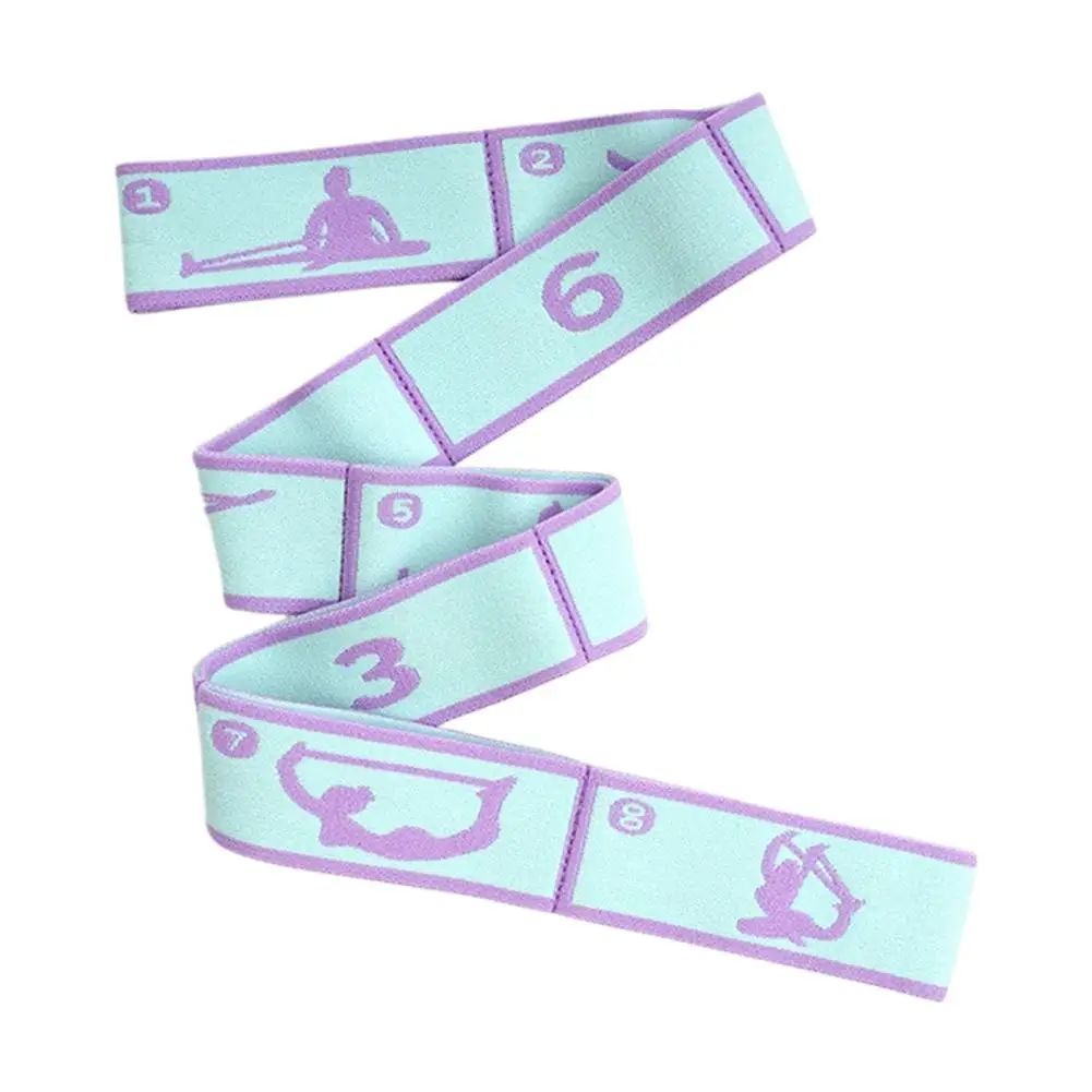 Premium Elastic Stretching Strap for Yoga, Dance, and Pilates Workouts