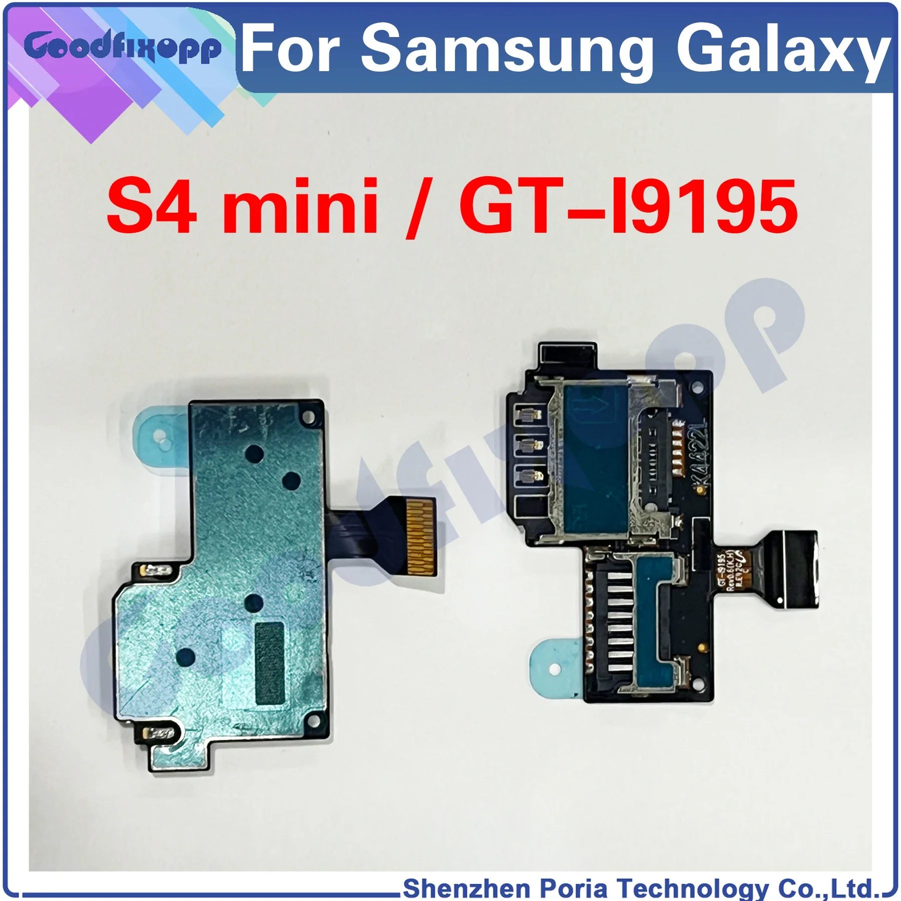 For Samsung Galaxy S4 mini GT-I9195 i9195 S4mini SIM Card Tray