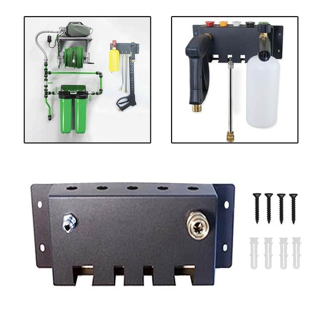 Pressure Washer Holder Storage Rack Wall Mounted Stand Pressure Washer Tip Holder for Pressure Washer Nozzle Tip