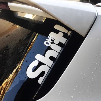 Adesivi per auto OHSHIT Adesivi per forniture automobilistiche Adesivi decorativi per modifica personalizzata creativa Autocollants Voiture