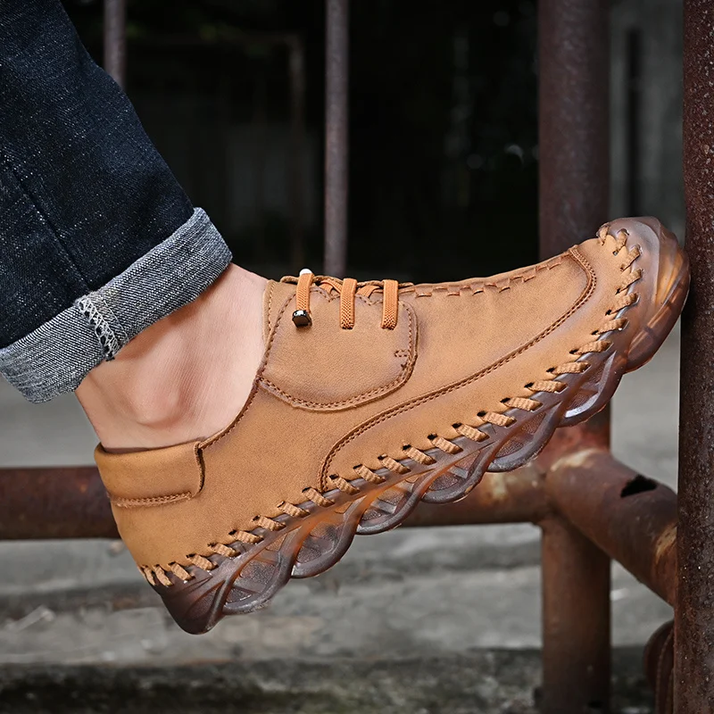 Freizeitschuhe für Herren, Herren-Turnschuhe, Laufschuhe, Wanderschuhe, leichte Turnschuhe, Sport, Outdoor, atmungsaktiv
_voghion.com