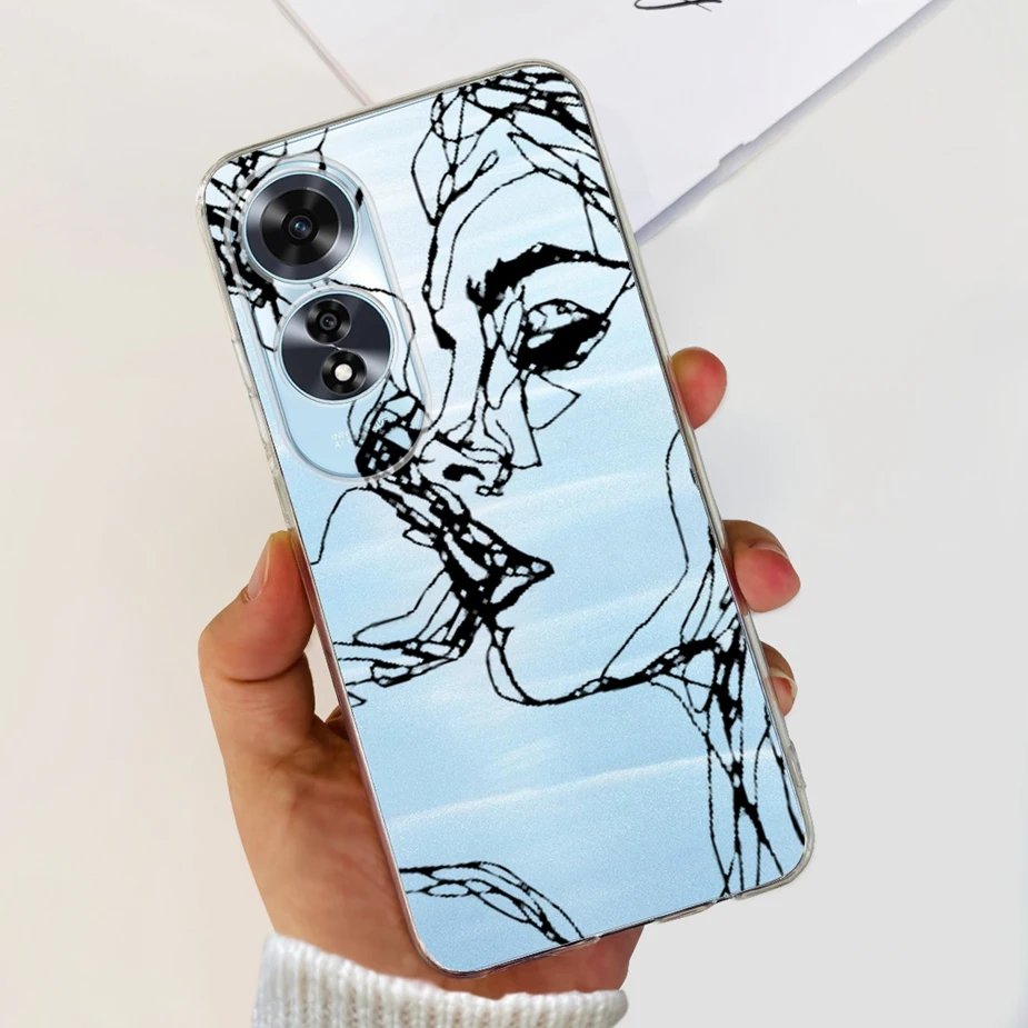 New Fashion Painted Soft Silicone Phone Case with Bumper Protection