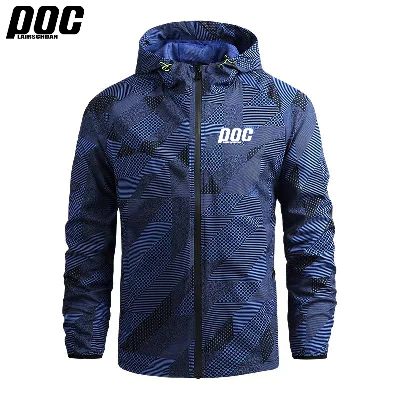 POC Cycling Breathable Jersey Bicycle Riding Windbreaker Windproof Road Downhill Apparel Motoross Men Racing Jacket
