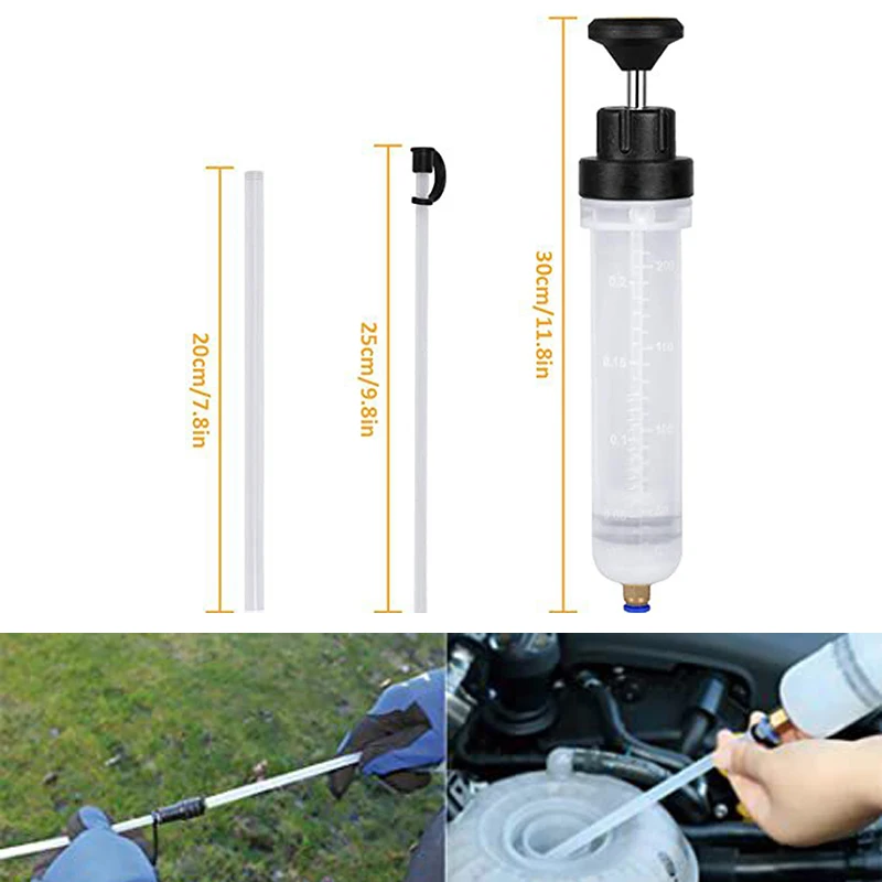 Car Brake Fluid Oil Change Extractor Tool Syringe Oil Replacement Tool Manual Pumping Brake Car Carbon Deposition brake bleeder kit brake fluid bleeder oil change pump