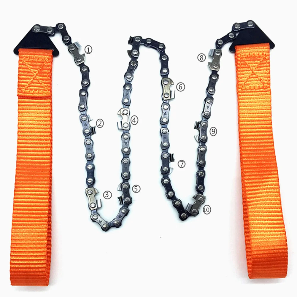 Hand-drawn Wire Saw Field Mountaineering Life-Saving Chain Saw Tool Multi-function Chain Pocket