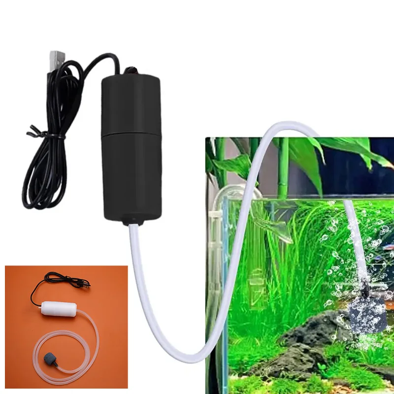 

Household Silent Oxygen Booster Small Fish Tank Oxygen Booster Pump Wholesale Mini Usb Oxygen Pump