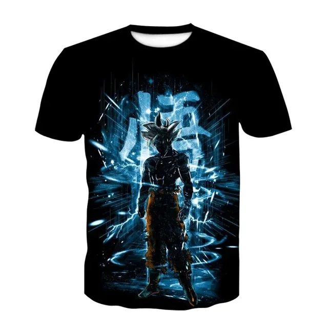 

Dragon Ball T Shirt Kids Tops Tee Anime Figures Son Goku Super Saiyan T-shirt Boys Men Women Clothes Summer Short Sleeve