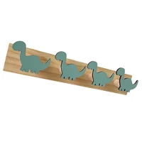 Cartoon Dinosaur WallMounted Hooks Coat Rack Hat Holder Room Decor Key Hooks Bathroom Accessories Bedroom Hooks Clothes 1