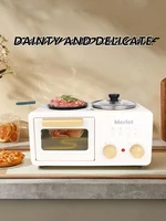 Multifunctional 4-in-1 Breakfast Machine Household Mini Electric Oven Sandwich Machine Omelette Frying Pan Hot Pot Boiler 1