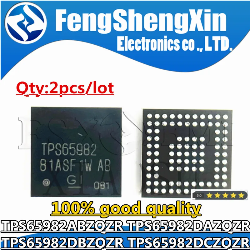 

2pcs TPS65982ABZQZR TPS65982AB TPS65982DAZQZR TPS65982 TPS65982DA TPS65982DBZQZR TPS65982DB TPS65982DCZQZR TPS65982DC QFN Chips