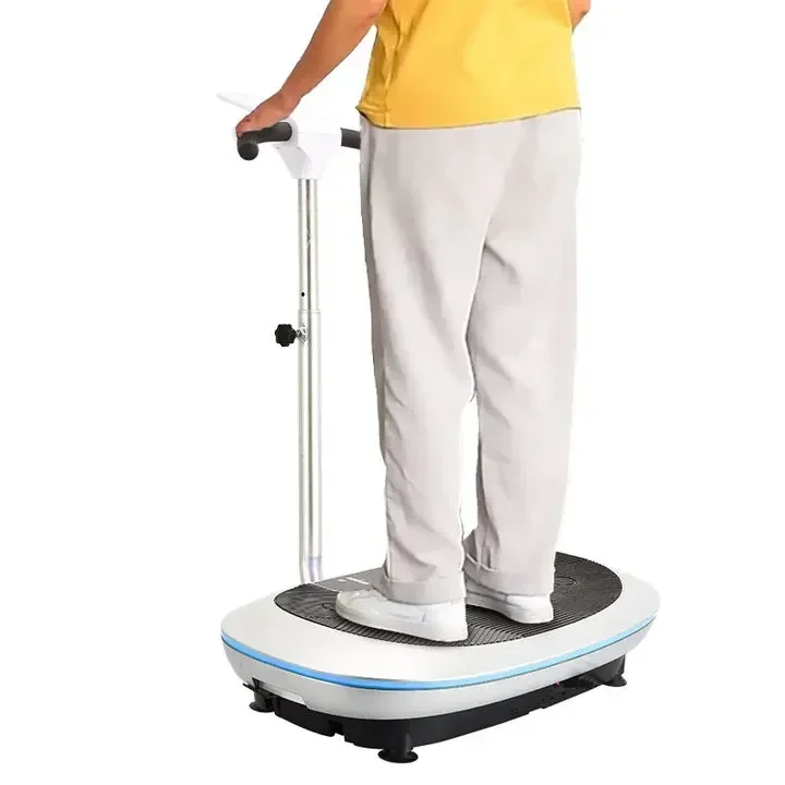 Sport Fitness Equipment Vibration Plate 3d Workout Machine Slimming Whole Body Vibration Board Plate with Handle