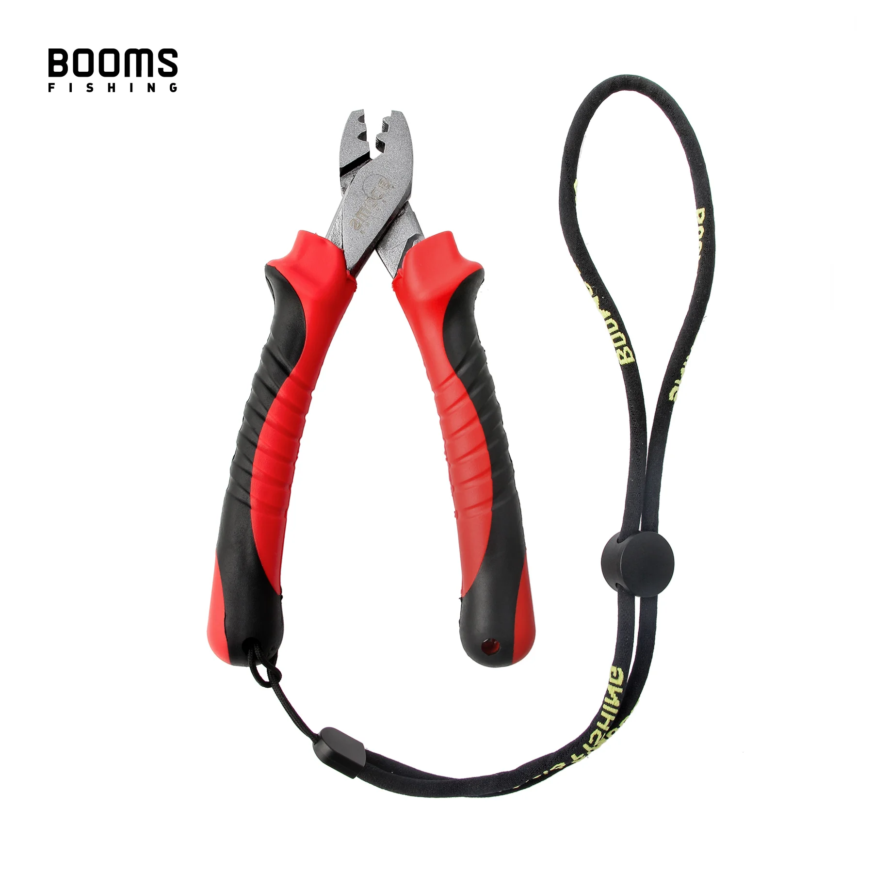 Description Picture 2 of itemBooms Fishing CP2 Fishing Crimp Pliers for Single Barrel Socket Tools Portable Lightweight Non-slip Handle with Lanyard