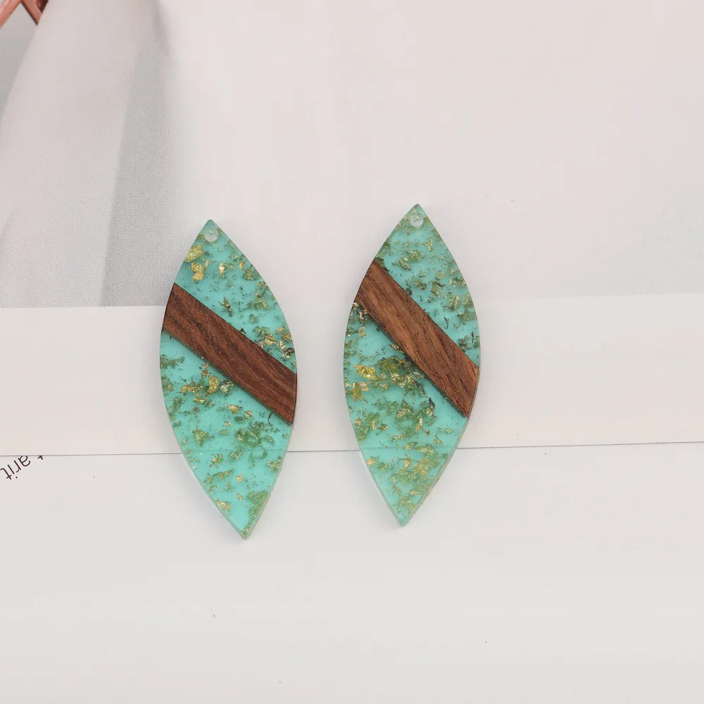 Cordial Design 50Pcs 22*53MM Jewelry Accessories/Natural Wood&Resin/Hand Made/DIY Charms/Marquise/Jewelry Findings&Components 15 Cordial Design 50Pcs 22*53MM Jewelry Accessories/Natural Wood&Resin/Hand Made/DIY Charms/Marquise/Jewelry Findings&Components - cordial