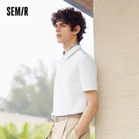 Polo Homme Semir 2026 à Manches Courtes – Sensation Fraîche, Antibactérien, Blocs de Couleurs, Col Revers, Style Décontracté, Doux pour le Quotidien 3
