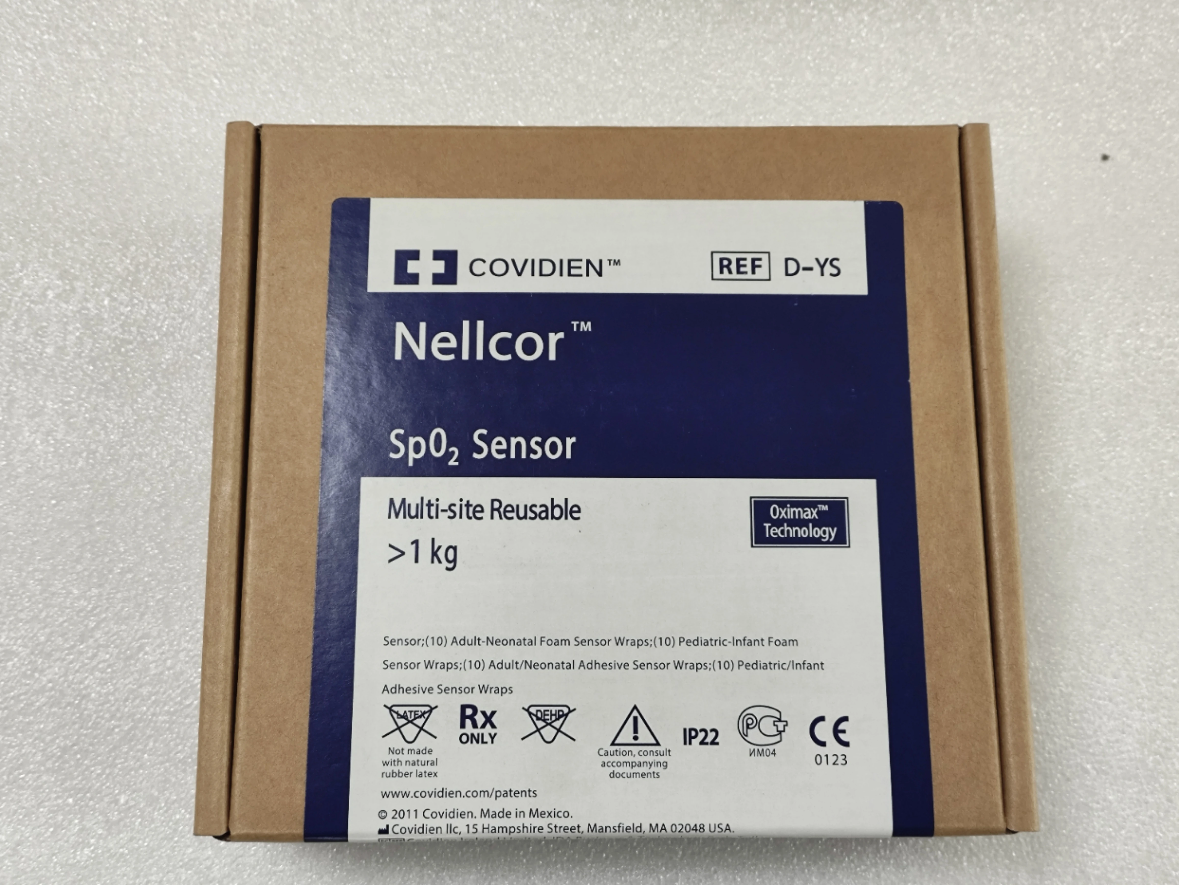 

Nellcor D-YS Neonatal Pediatric Adult SPO2 Sensor New, Original