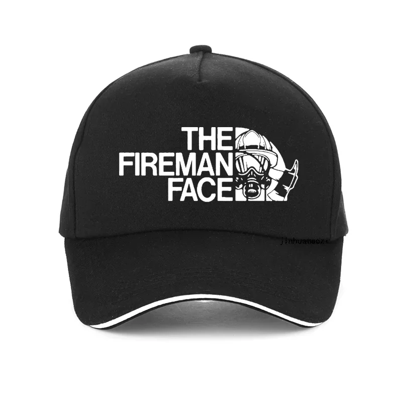 Funny The Firefighter Face Baseball Cap Fireman Gifts Summer Style Adjustable Dad Hat Men Women Snapback Hats