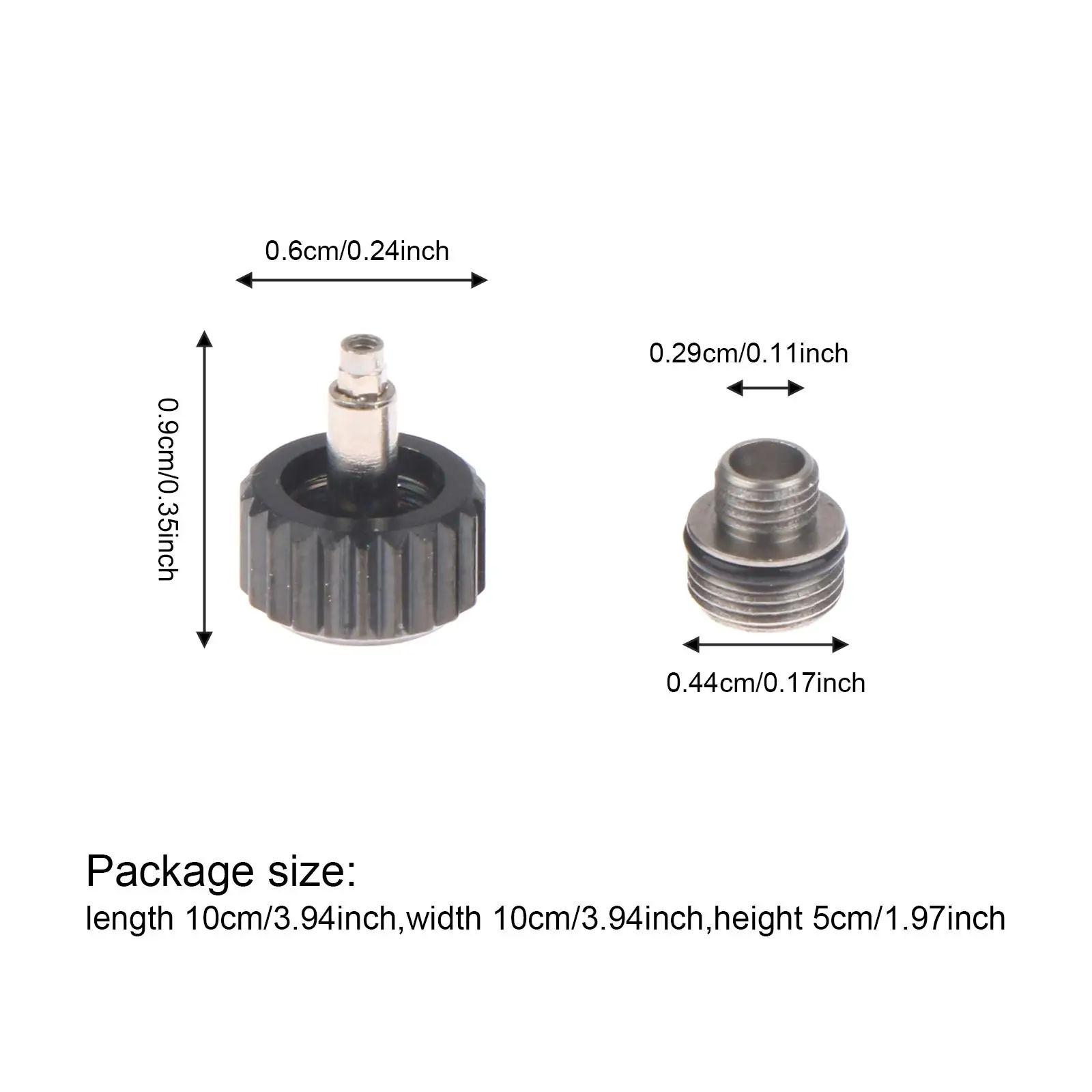 7mm Watch Crown Set for Watchmakers and Repairers