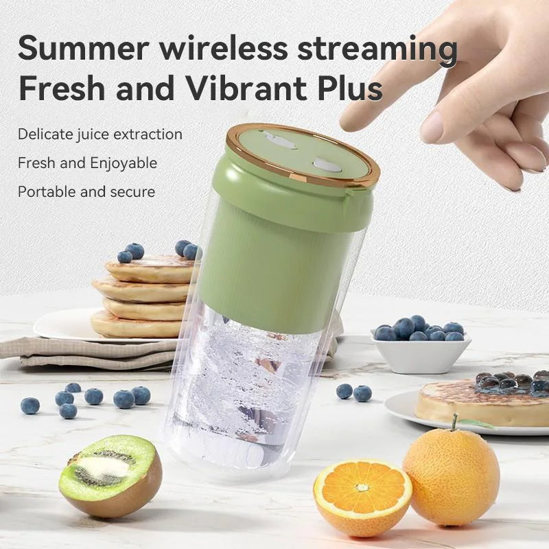Portable Electric Rechargeable Fruit Blenders Multifunctional Automatic Fruit Squeezer Lightweight For Home And Dormitory Use 4
