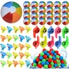 Children Summer Beach Party Set Colorful Beach Ball Outdoor Sports Whistle Water Gun Pool Toys Team Game Kids Birthday Gifts TMZ 1