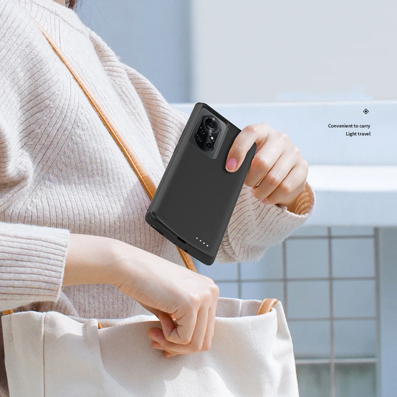 6800mAh Power Bank Battery Charger Case for Huawei Nova 8 Pro 8 SE 7 Pro 7 SE 6 SE Portable Charger Charging Cover Case
