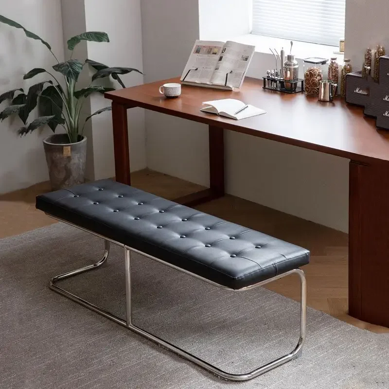 Slim Entryway Shoe Bench Narrow Hallway Seat Vintage Storage Stool stool chair Upholstered bench Wassily Bench Step stool