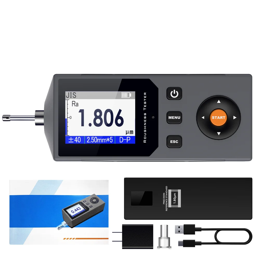 Display Surface Roughness Tester Pocket-sized Roughness Measuring Instrument 0.001&mu;m High Precision Meter