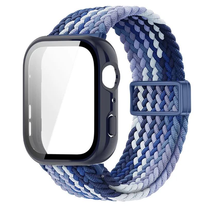 Braided Nylon Strap with Magnetic Buckle and Protective Screen Cover