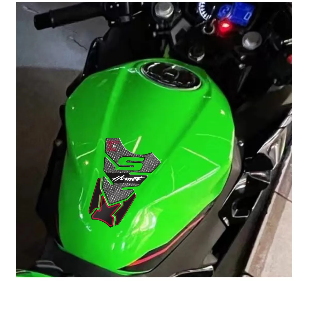 For HONDA HORNET CB250 CB400 CB500 CB600 CB650 CB900 CB1000 CB1300 3D Motorcycle Tank Pad Protector Decal Stickers 1 комплект мотоцикла алюминиевый топливный газовый колпачок крышки бака с 2 ключами для honda vtr250 x4 cb250 hornet 250 cb1300 cb750 cbr900