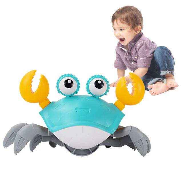 Kids Induction Escape Crab Crawling Toy Baby Electronic Pets Musical Toys Educational Toddler Moving Toy Birthday Gift 1