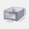Large Capacity Storage Box, Non-Woven Fabric, Clothing And Miscellaneous Items Sorting, Home Storage Box, Storage Box 6