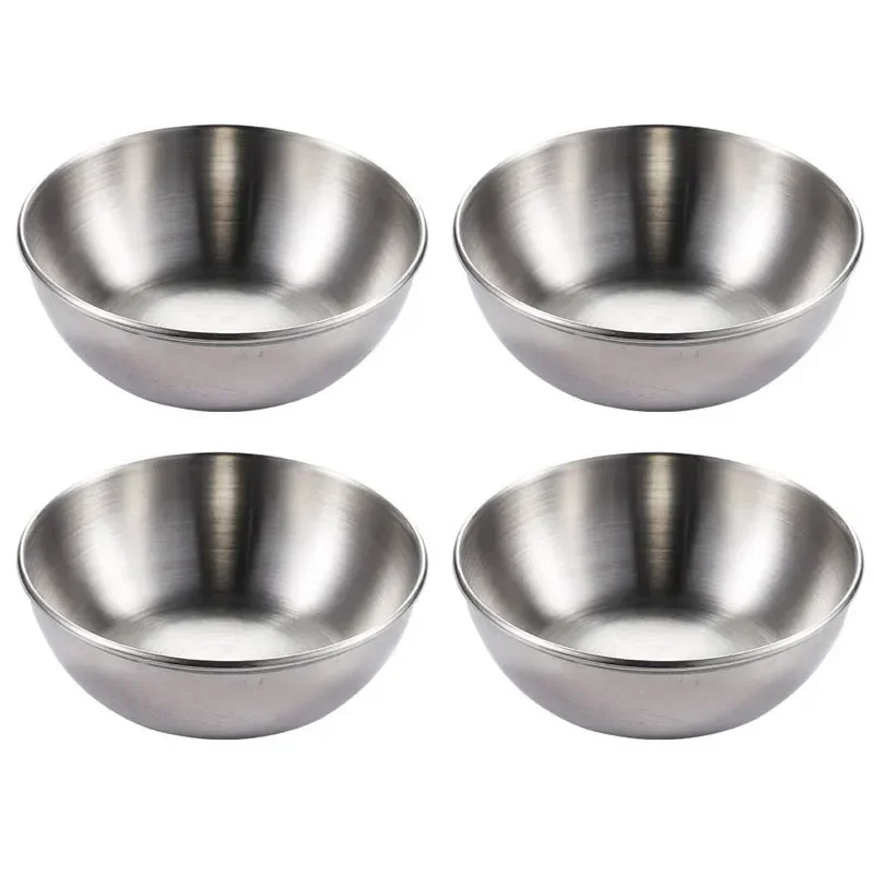 Stainless Steel Sauce and Spice Dishes Set - Specialty Tableware Collection