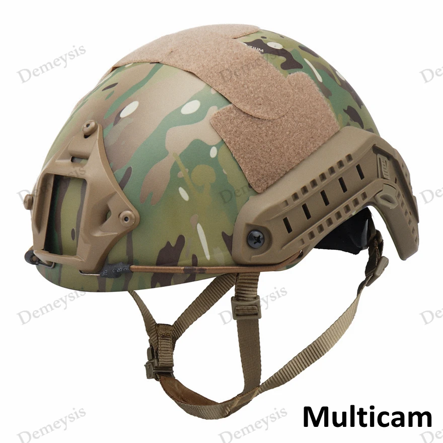 Tactical PJ Helmet Hook & Loop Kit Exterior Magic Stick for FAST Bump ACH Helmet 