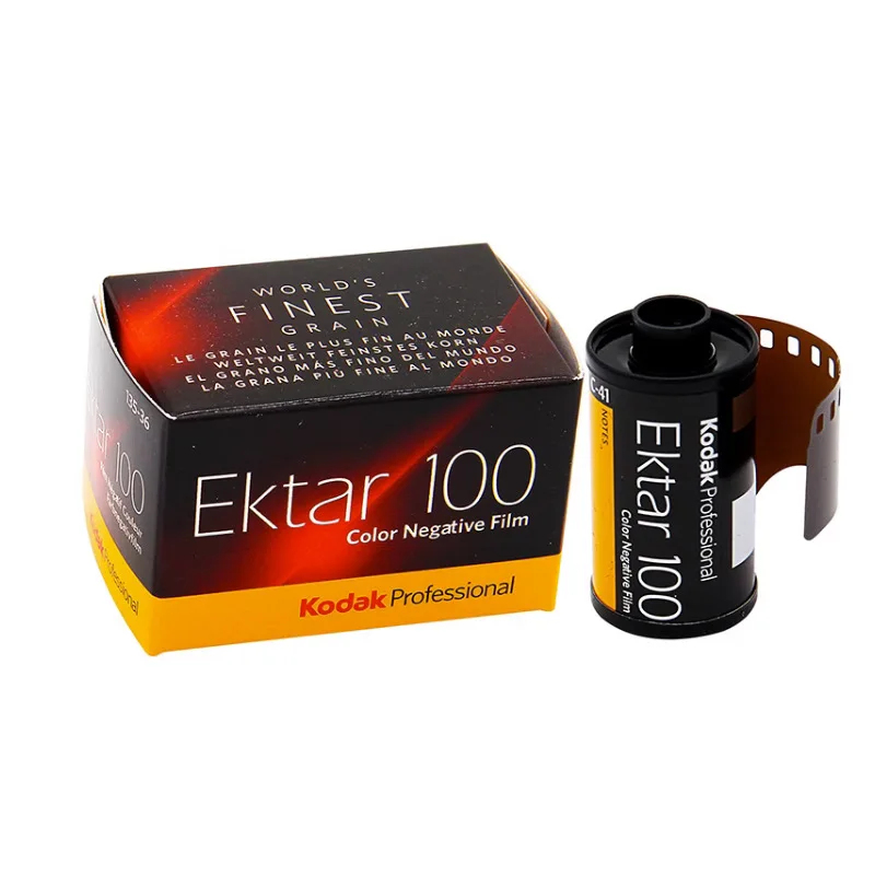 1-6 Roll KODAK Kodak ektar100 Film 135 Color Negative 35MM Rich Color Professional December 25 For 135 Film Cameras H35/M38/F9