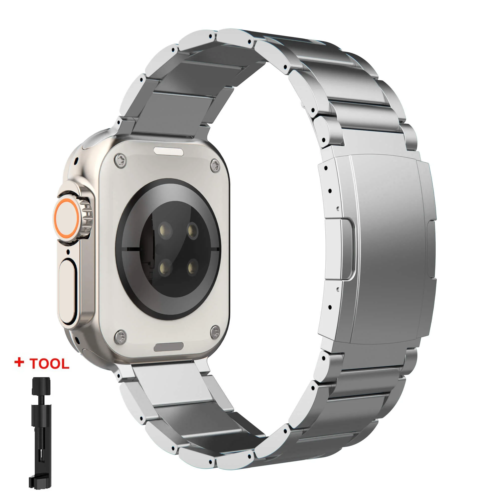 Premium Titanium Metal Bracelet Strap
