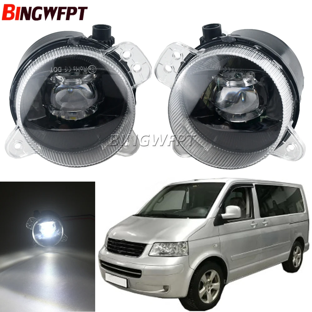 

2 шт., противотуманные дневные ходовые огни для Volkswagen VW Multivan T5 2003 2004 2005 2006 2007 2008 2009