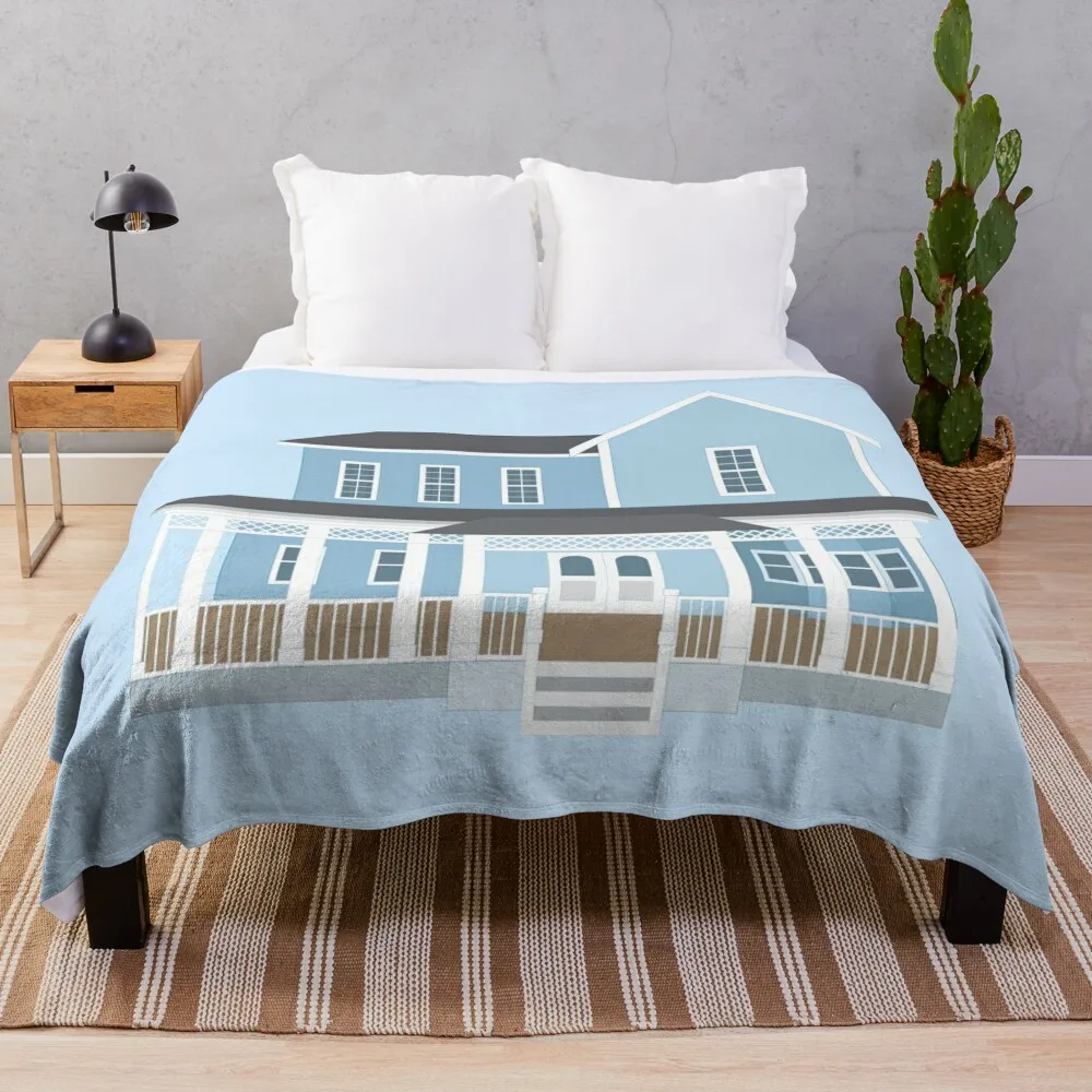

Lorelai and Rory's House Throw Blanket Bed linens Comforter Flannel For Baby Blankets