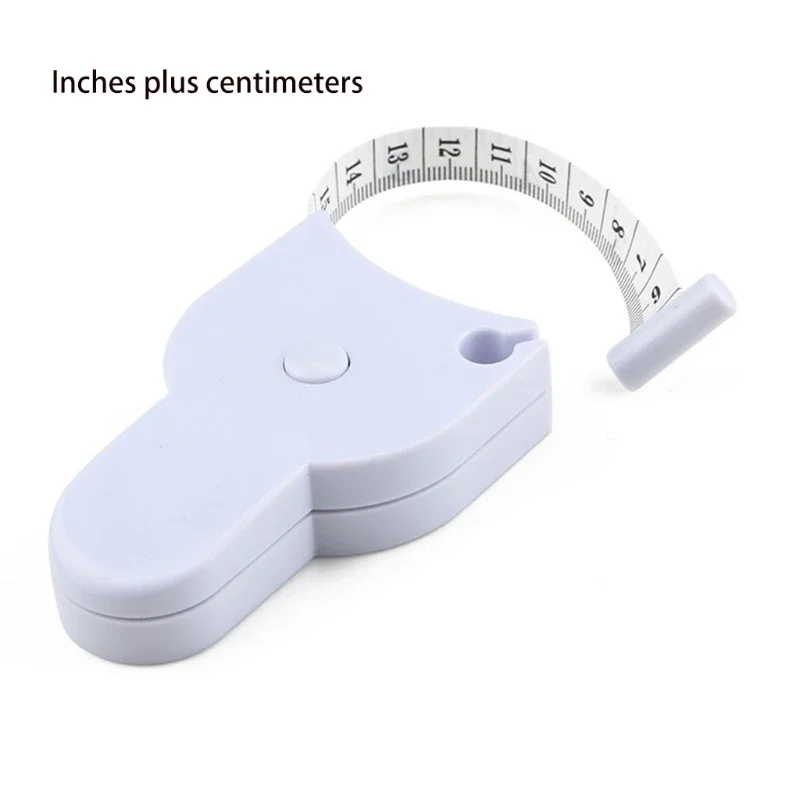 Automatic Telescopic Tape Measure Body Measuring Tape Sewing Ruler Tools Centimeter Tapes For Body Meter Measure White Tools tape measure measuring tape