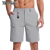 TACVASEN Summer Moisture Wicking Casual Shorts Mens Cargo Work Shorts Running Jogging Sports Bottoms Nylon Rip-Stop Short Pants 2
