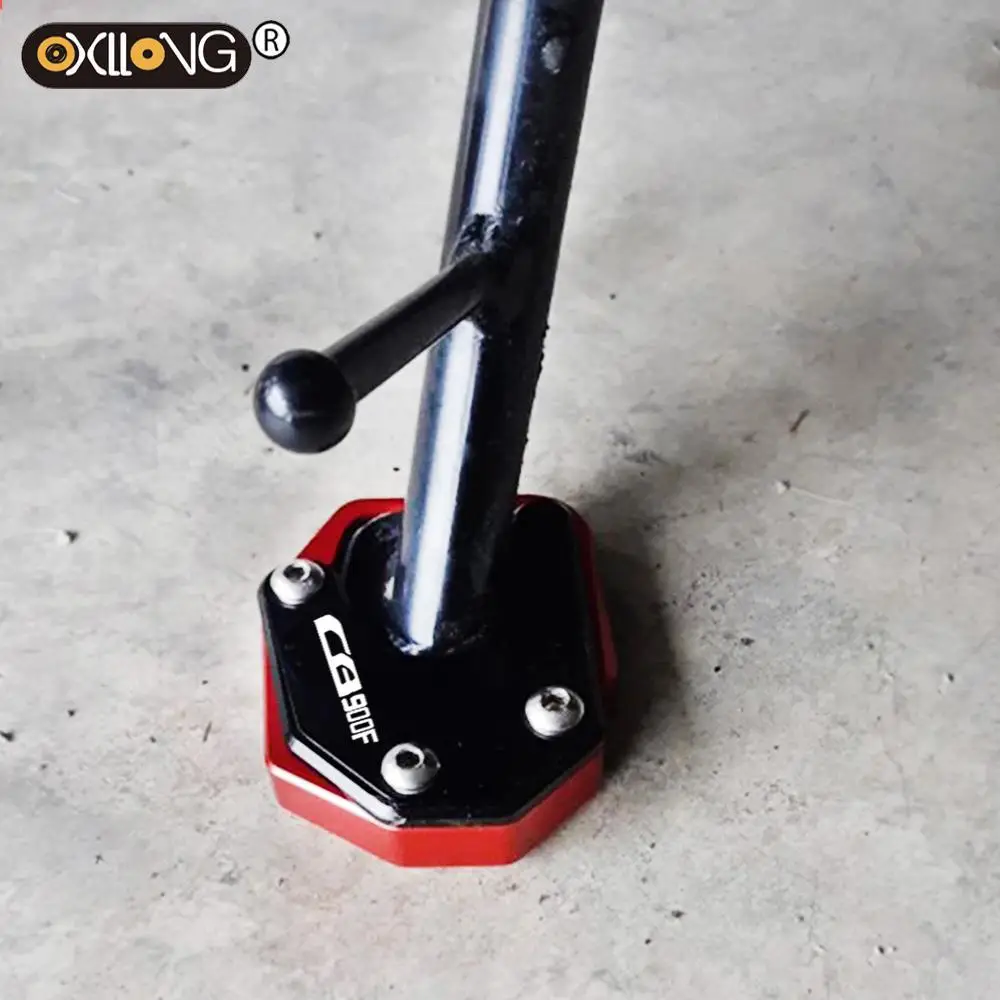 

Motorcycle Kickstand Foot Side Stand Extension Pad Support Plate Enlarge For HONDA CB900F HORNET 2002 2003 2004 2005 2006 2007
