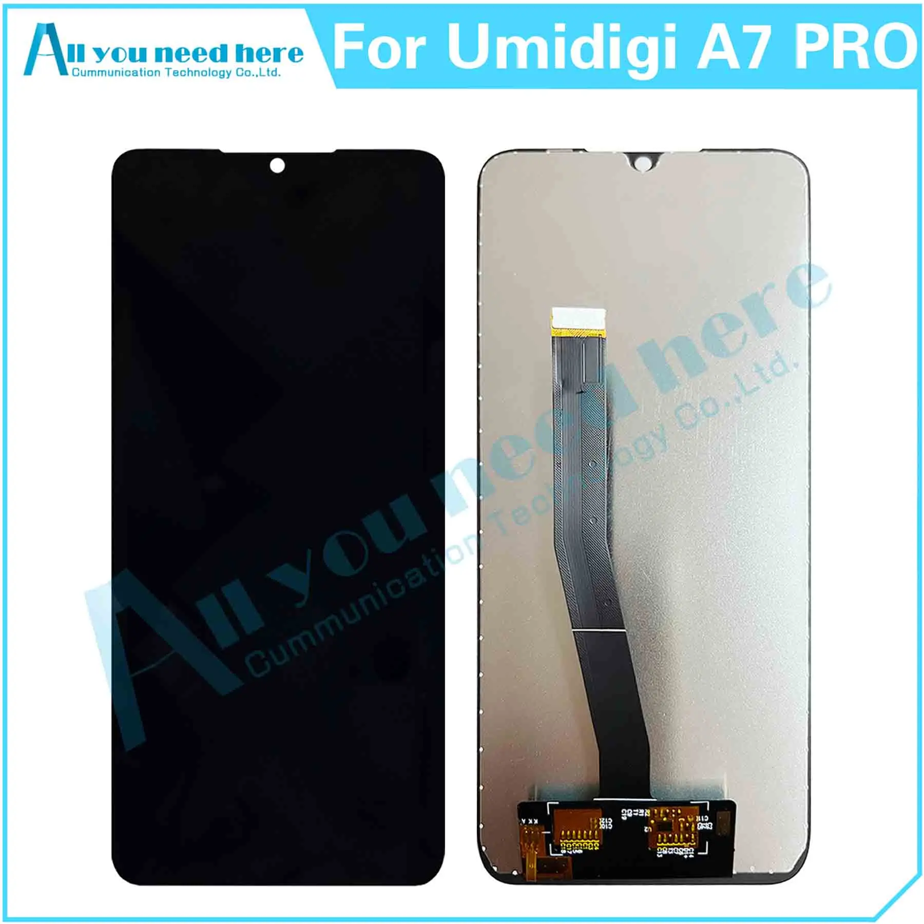 

100% Test For Umidigi A7 PRO A7Pro LCD Display Touch Screen Digitizer Assembly Repair Parts Replacement