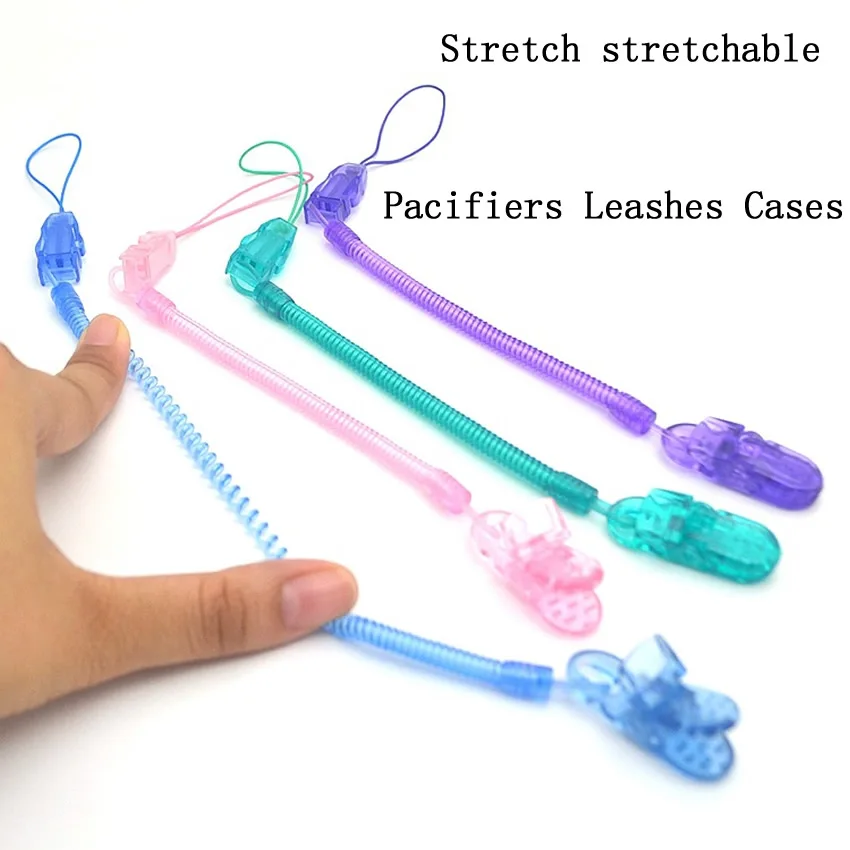 2/1 pcs Baby Pacifier Chain Clip Soother Nipple Holder For Kids Accessories