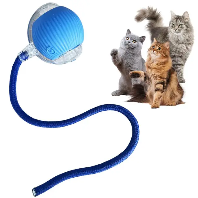 USB Rechargeable Smart Cat Toy Ball 1