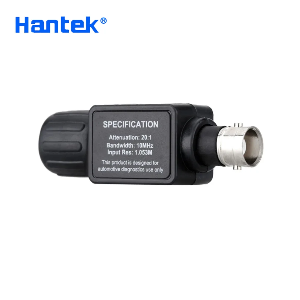 Hantek HT201 20:1 10MHz Oscilloscope Attenuators Passive Attenuator  for Automotive Oscilloscope Diagnostics Use Only 6