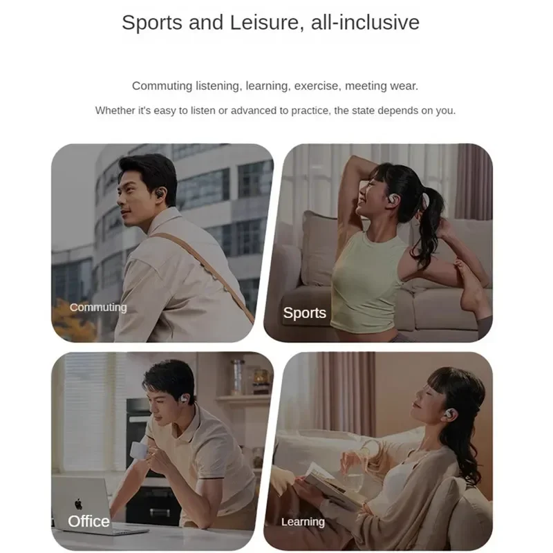 샥스 오픈핏 에어 무선 블루투스 이어폰, IP54 방수 이어후크, 스포츠 이어버드, 지지대 앱, 신제품