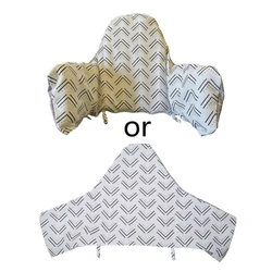 Polyester Cotton Kids Baby Print Dining-Chair Cushion Cover Children Seats